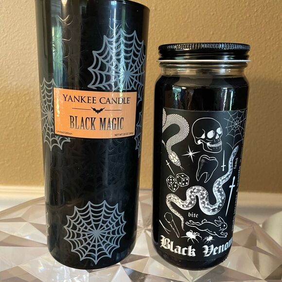 Yankee Candle | Accents | Yankeecandle Black Magic Black Demon Snake ...